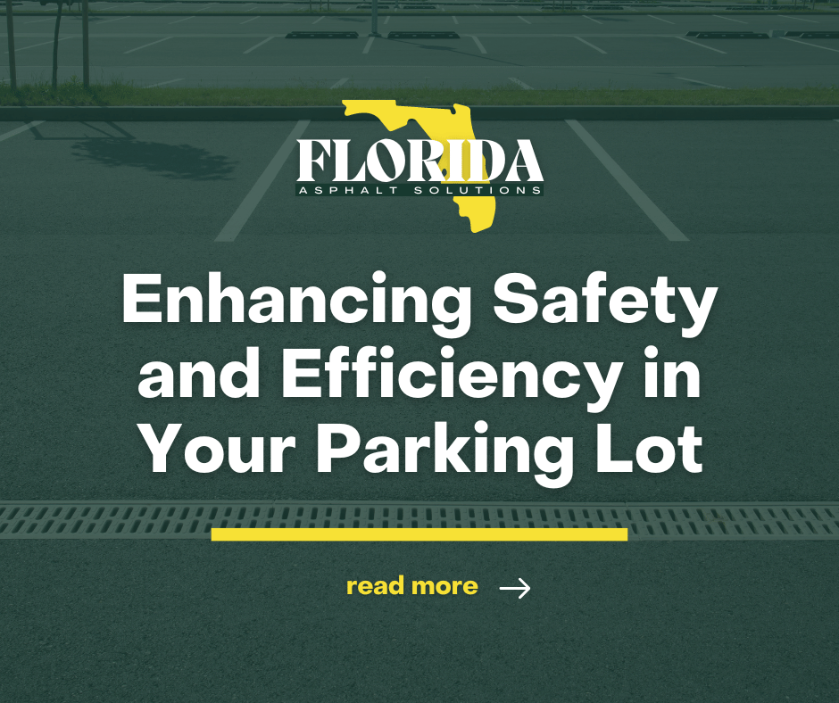 Asphalt Line Striping: Enhancing Safety and Efficiency in Your Parking Lot